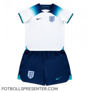 England Hemmatröja Barn VM 2022 Kortärmad (+ korta byxor)
